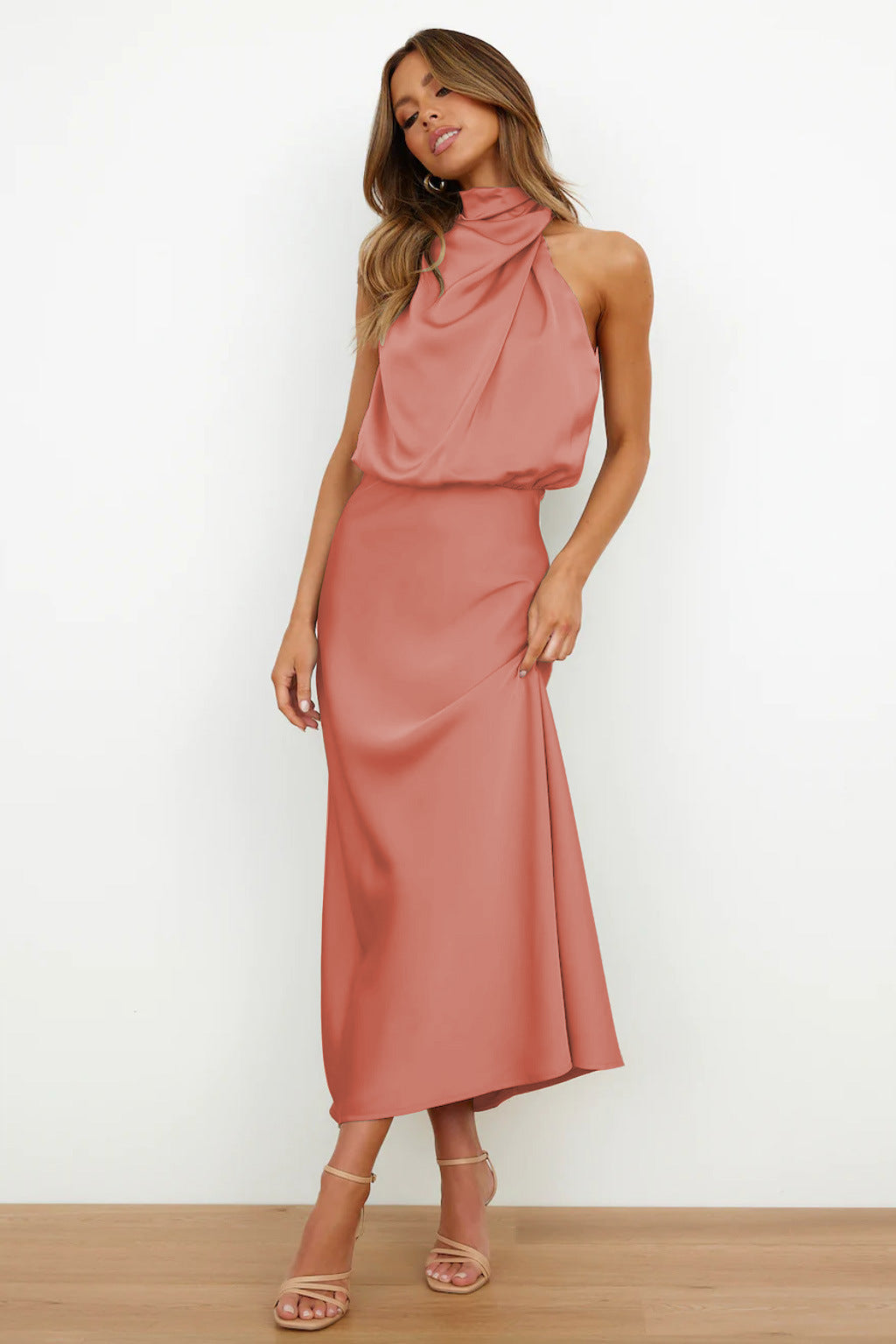 HARTLEY | Elegant satin summer dress