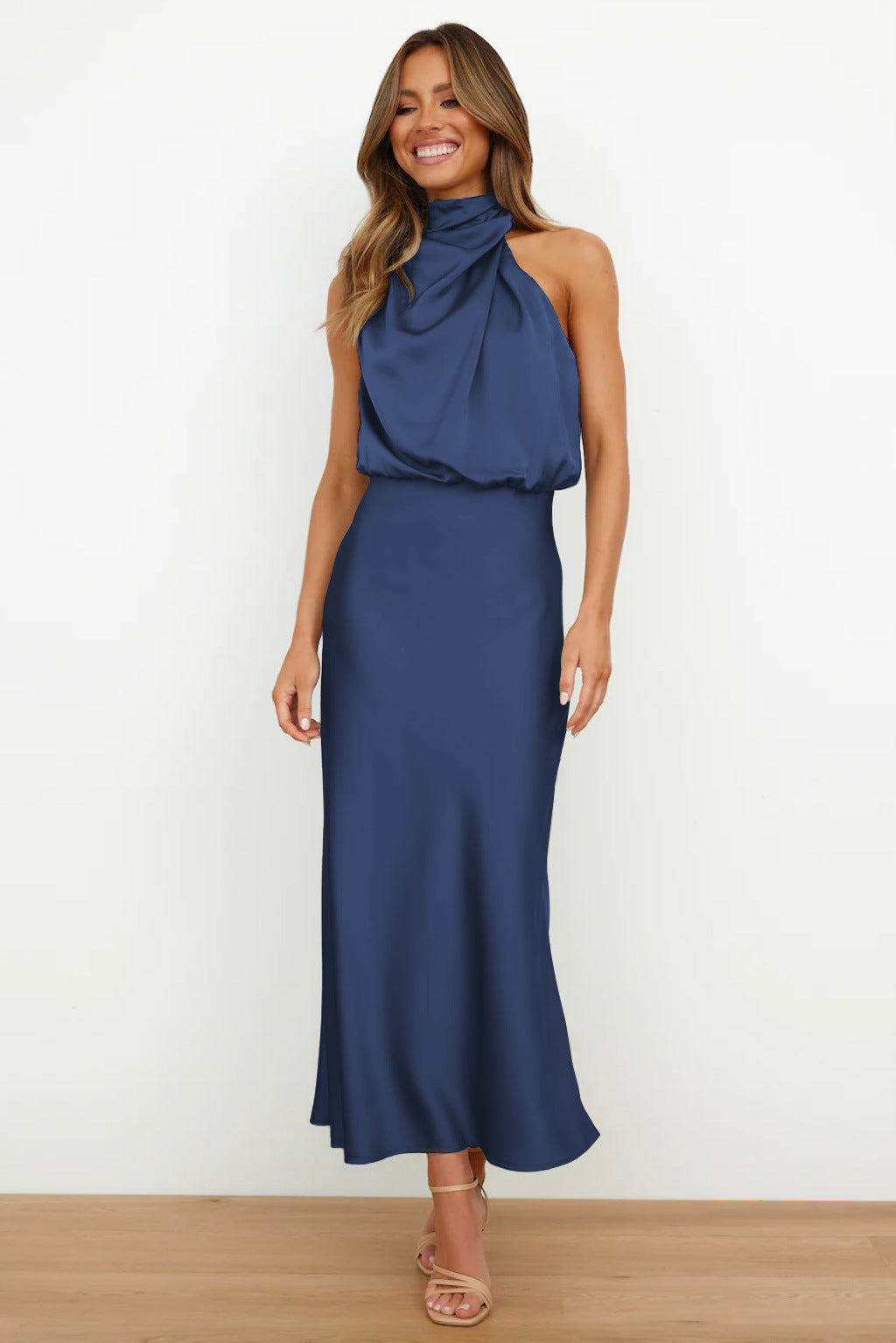 HARTLEY | Elegant satin summer dress