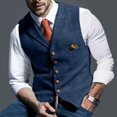 Finlo - Formal Checkered Vest